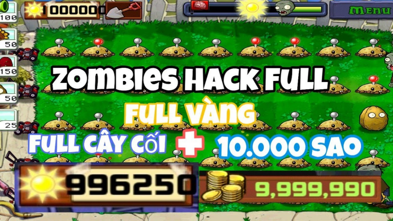 Tải Plants vs Zombies MOD APK (Menu FM, Vô Hạn Tiền, Tài Nguyên) v3.16.0 2 Plants vs Zombies hack