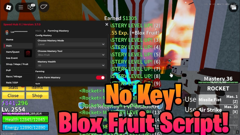 Tổng Hợp Script Blox Fruit (No Key, Auto Farm,...) Mới Nhất 2026 4 Tổng Hợp Script Blox Fruit Mới Nhất 2026