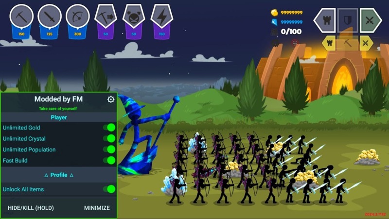 Tải Stick War: Saga Mod APK (Vô Hạn Tiền,Kim Cương) v2026.5.5025 4 Tính Năng Nổi Bật Trong Stick War: Saga Mod APK