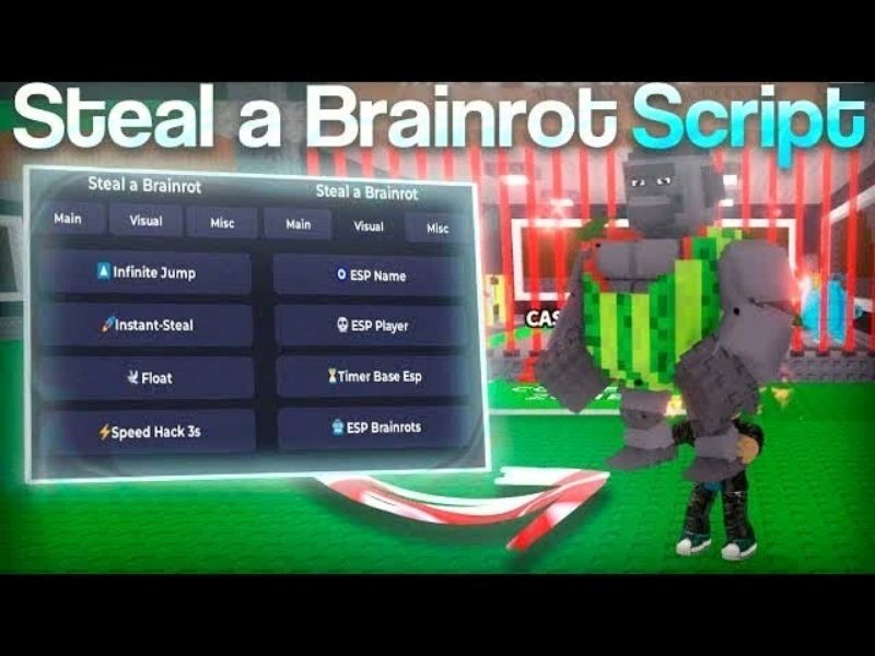 Tải Steal A Brainrot APK V2.700 + Script (No Key, Auto Farm, X2 Speed) 1 Tổng Hợp Script Steal A Brainrot (No Key) Mới Nhất cho Android