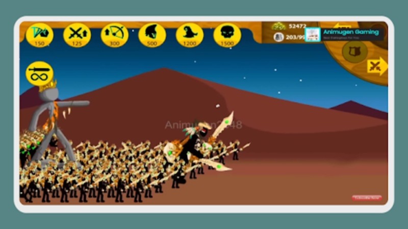 Tải Game Stick War: Legacy 2 Hack (Vô Hạn Tiền) V2.7.9 2 Hệ Thống Quân Đội Phong Phú, Mỗi Đơn Vị Một Vai Trò