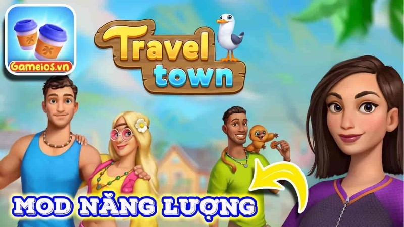 Tải Hack Travel Town (MOD Vô Hạn Năng Lượng, Tiền) v2.12.1471 2 Các tính năng nổi bật của bản Hack Travel Town