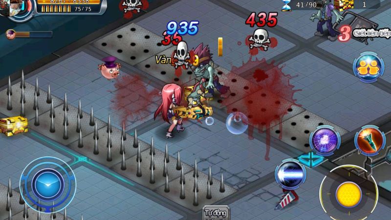 Tải Zombie War Hack (Vô Hạn Tiền, Kim Cương) v355 2 Trận chiến thủ thành chống lại đại quân Zombie trong Zombie War Hack