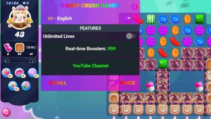 Tải Candy Crush Saga Hack (Vô Hạn Tiền, Mở Khóa) 1.317.1.2 4 Đặc Quyền Ưu Việt Từ Bản Hack Candy Crush Saga Mới Nhất