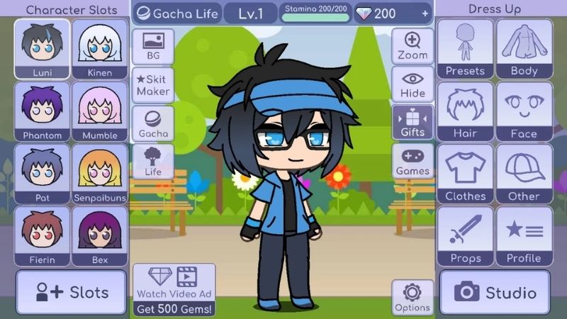 Tải Gacha MOD APK (Vô Hạn Tiền, Mở Khóa ) v1.1.12 2 Tạo Nhân Vật Theo Phong Cách Riêng Trong Gacha MOD