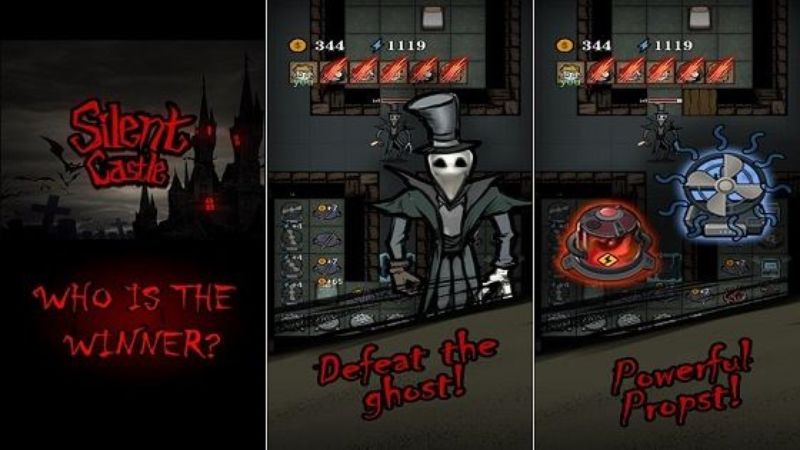 Tải Hack Silent Castle (Vô Hạn Tiền, Kim Cương, Bất Tử) v1.50.021 2 Trải Nghiệm Sinh Tồn Căng Thẳng Trong Bóng Đêm Hack Silent Castle