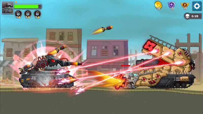 Tải Tank Arena Steel Battle Hack (Menu, Vô Hạn Tiền, Kim Cương) v2.1.2 2 Đấu Trường Chiến Tăng Cực Kỳ Hấp Dẫn Trong Tank Arena Steel Battle Hack