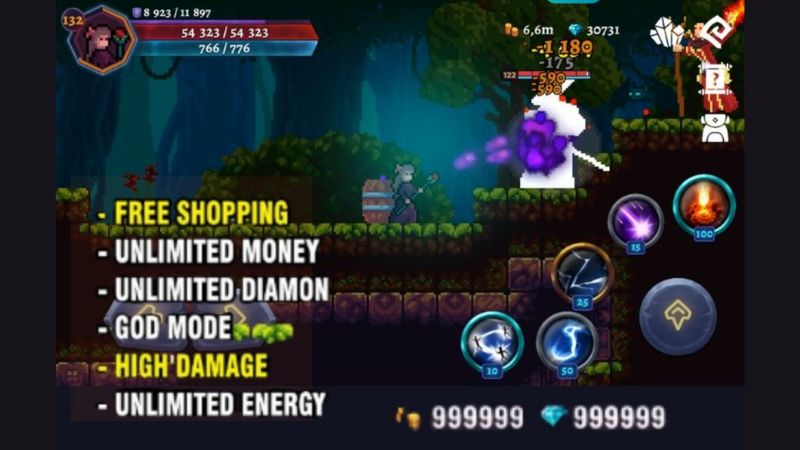 Tải Darkrise MOD APK (Menu, Vô Hạn Tiền, Bất Tử) v0.26.25 4 Các Tính Năng Nâng Cao Của Bản Mod
