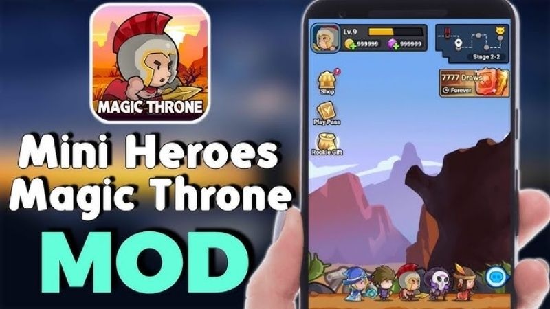 Tải Hack Mini Hero: Magic Throne (Vô Hạn Tiền, Kim Cương, Sát Thương) v1.23.32 4 Khám Phá Đặc Quyền Tối Thượng Đến Từ Bản Hack Mini Hero Toàn Năng