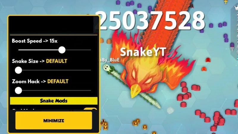 Tải Hack Snake.io MOD Menu, Vô Hạn Tiền, Mở Khóa Full v2.2.99 4 Những Đặc Quyền Thống Trị Của Hack Snake.io MOD Menu